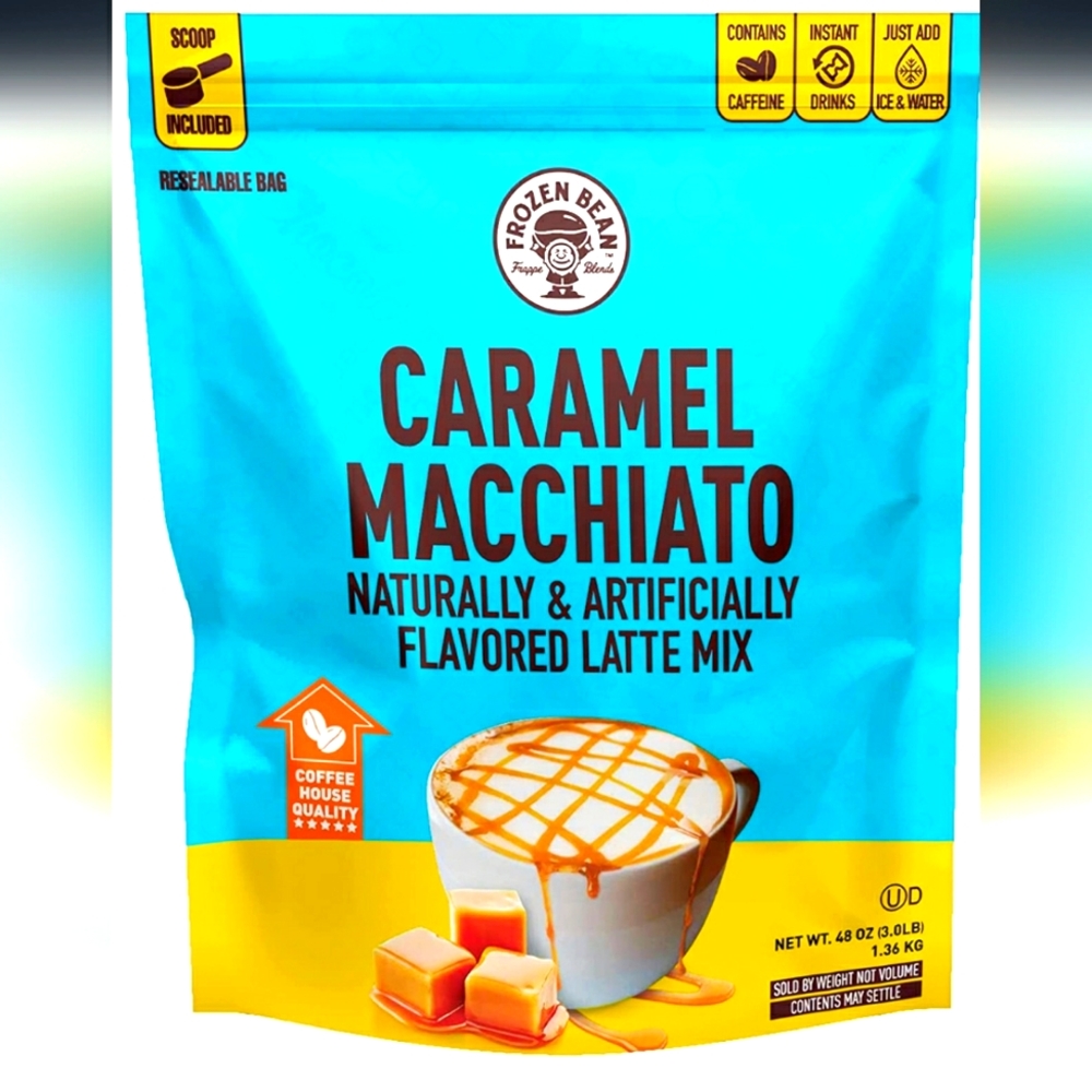 The Frozen Beam Caramel Macchiato Latte Mix